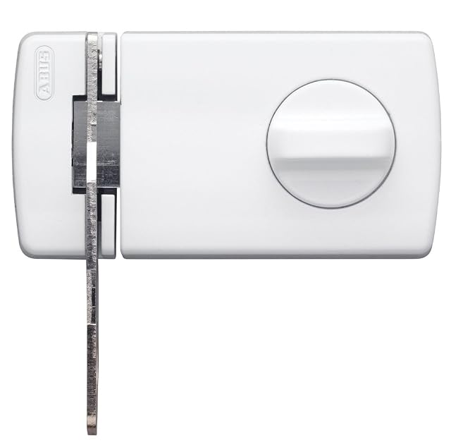 Cerradura adicional de puerta de entrada ABUS 2130 en blanco