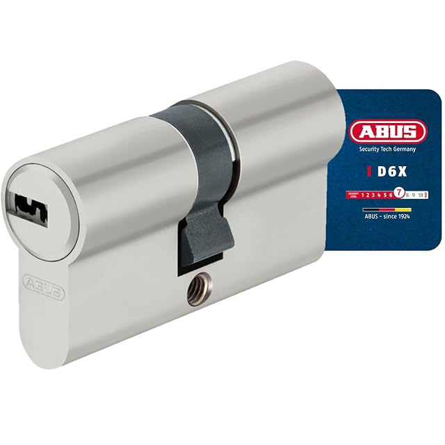 Cilindro de perfil europeo ABUS D6XNP con llaves reversibles