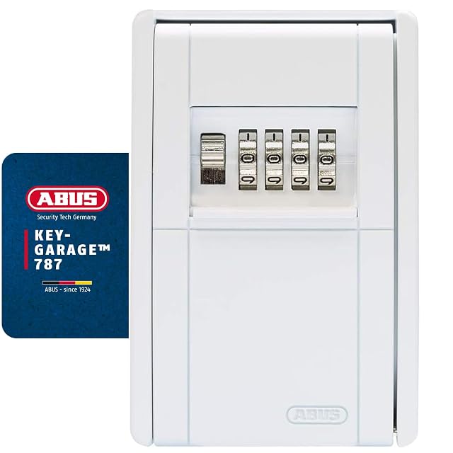 ABUS KeyGarage 787 en blanco sobre una pared revocada