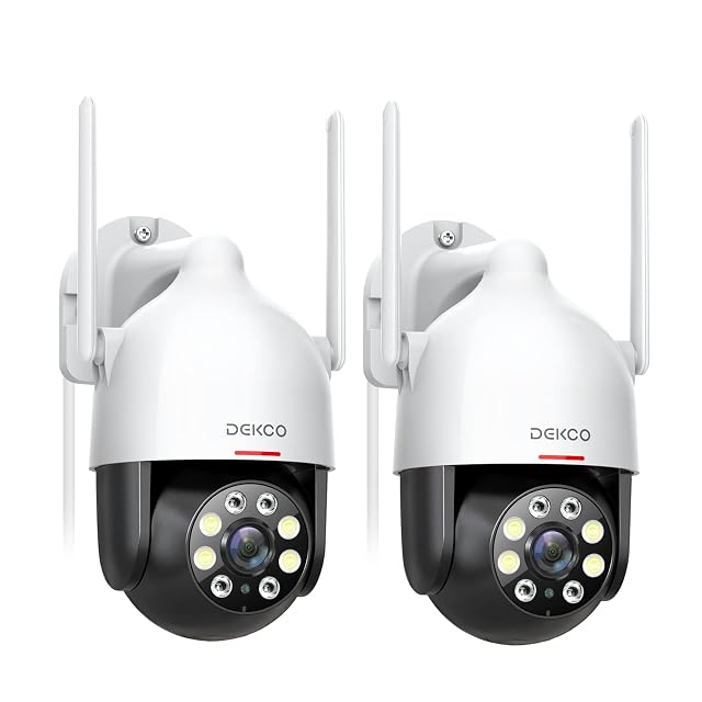 Cámara domo DEKCO DC5L-2P con foco
