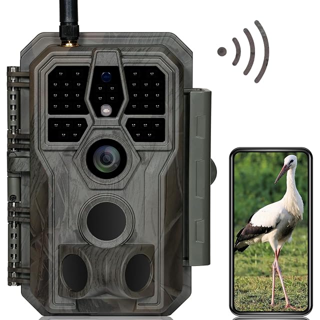 Cámara de fototrampeo GardePro E8 con antena externa