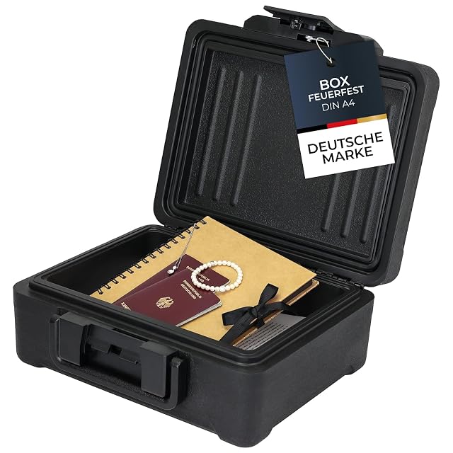 Caja ignífuga para documentos A4 de HMF