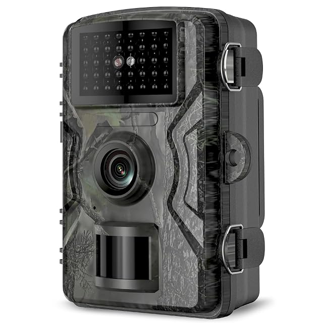 Cámara de fototrampeo HSSNS 4K con pantalla en color