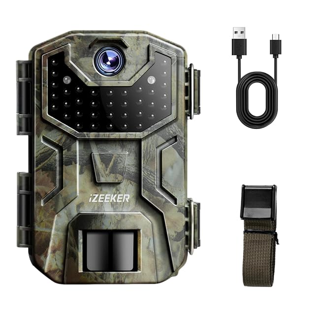 Cámara de fototrampeo iZEEKER sin destello infrarrojo