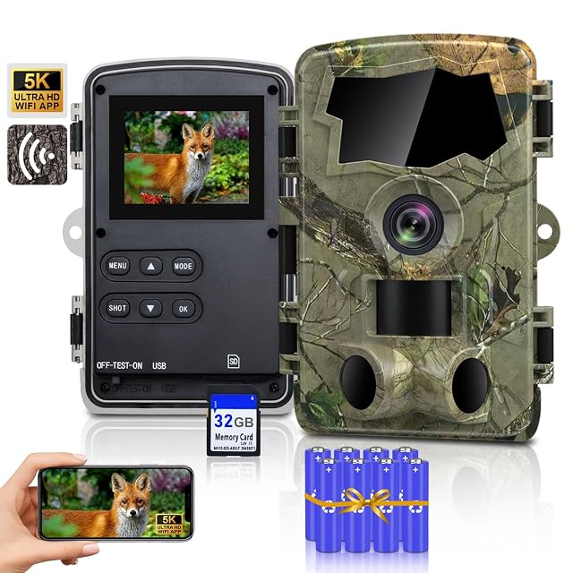 Cámara de fototrampeo Lutranstra D909 en 5K