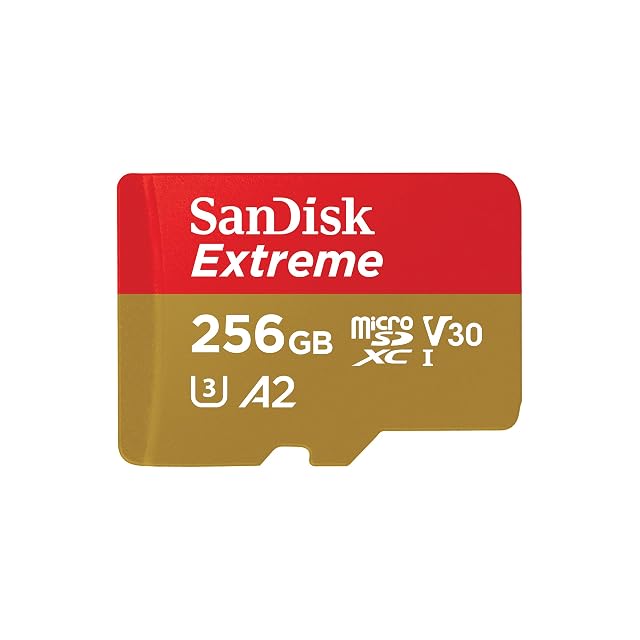 Tarjeta microSDXC SanDisk Extreme de 256 GB