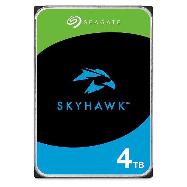 Disco duro para videovigilancia Seagate SkyHawk de 4 TB