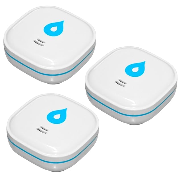Detectores de agua Summit Digital GS153, pack de tres