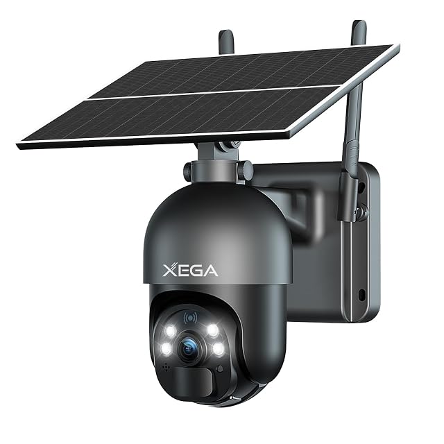 Cámara de seguridad solar 4G LTE Xega S20